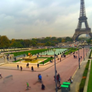 Paris miniature photographed by Petra Balog